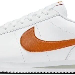 NIKE CORTEZ MEN'S CASUAL SHOES White Campfire Orange DM4044-104 MULTI SIZE